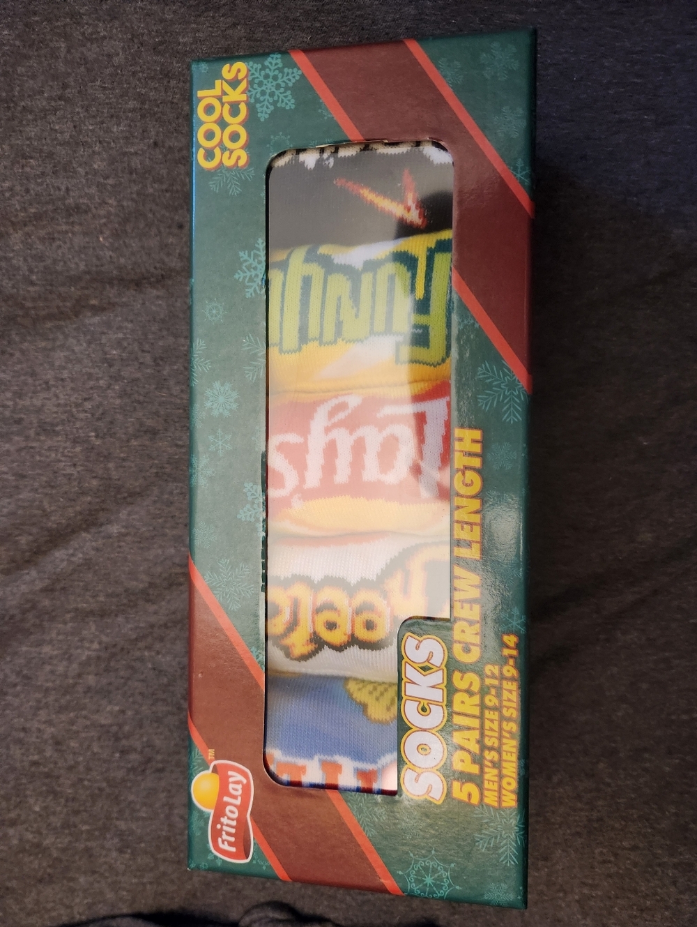 Frito-Lay Snack Logo Crew Socks - Multi Color Set